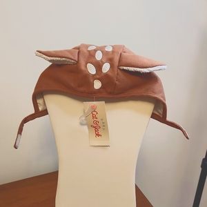 Cat & Jack Infant Hat Animal Print NWT